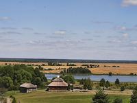 Blick vom Puslowski-Schloss.