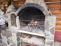 Beim Grillen.