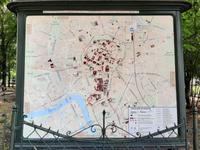 Krakau. Stadtplan.