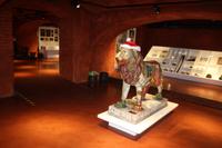 Weihnachtlicher Löwe