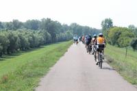 5. Tag: Radtour von Poroszlo nach Dobapuszta entlang der Theiss