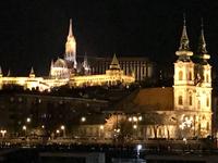 Silvesternacht - Blick auf die Stadt