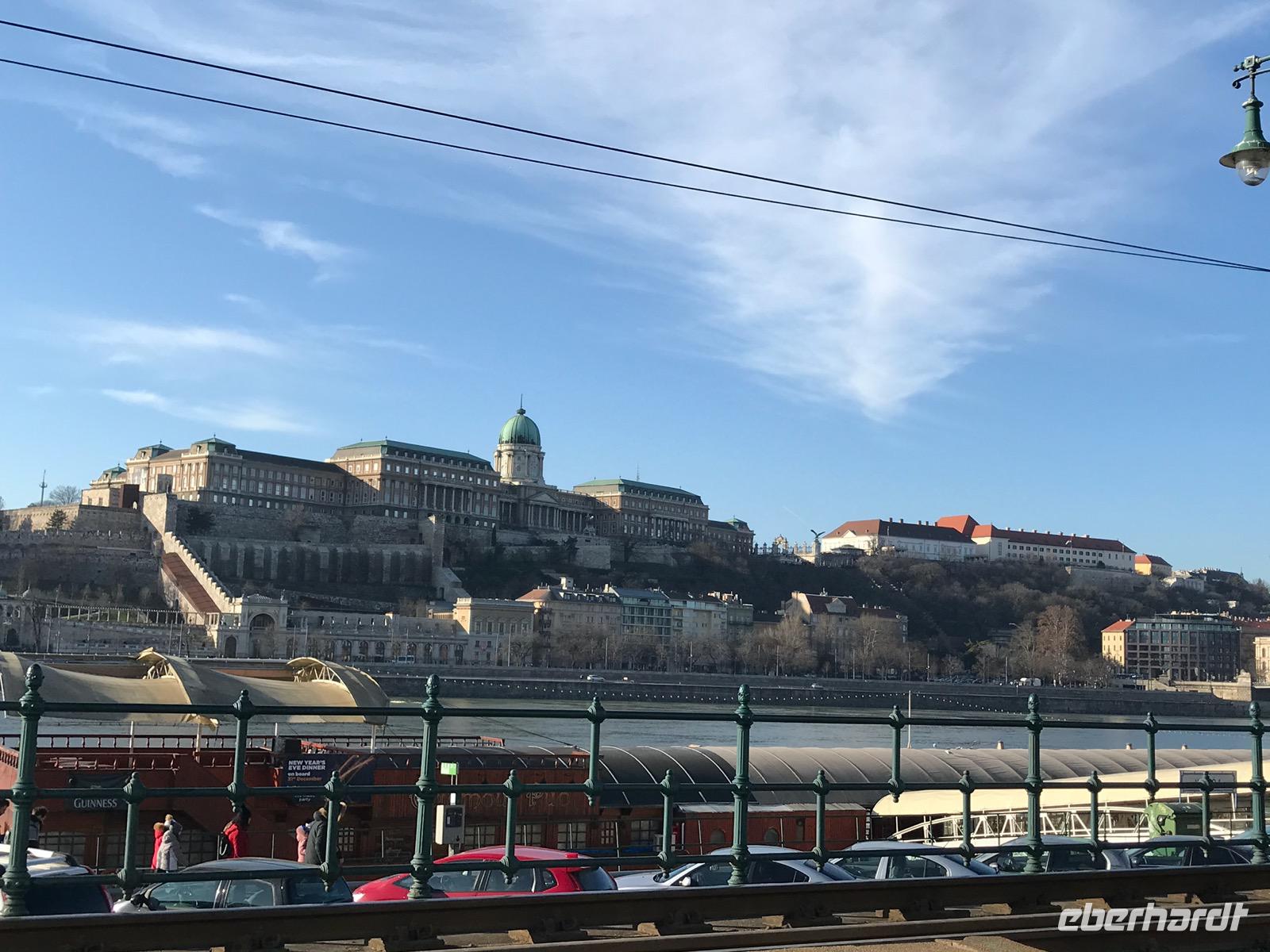 Neujahrsmorgen, entspannt an der Donau