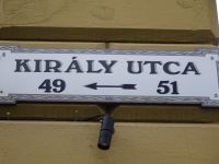 Pecs: erster Rundgang nach der Ankunft: Königsstraße