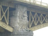 Budapest: Blick vom Abschiedsessen auf dem Schiff