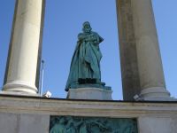 Budapest: Rundgang: Heldenplatz: Bela IV.