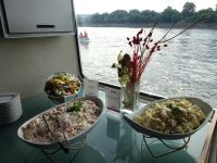 Budapest: Abschiedsessen auf dem Schiff