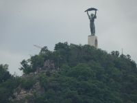 Budapest: Blick vom Abschiedsessen auf dem Schiff