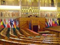 Budapest: im Parlament