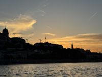 Sonnenuntergang am Burg Berg