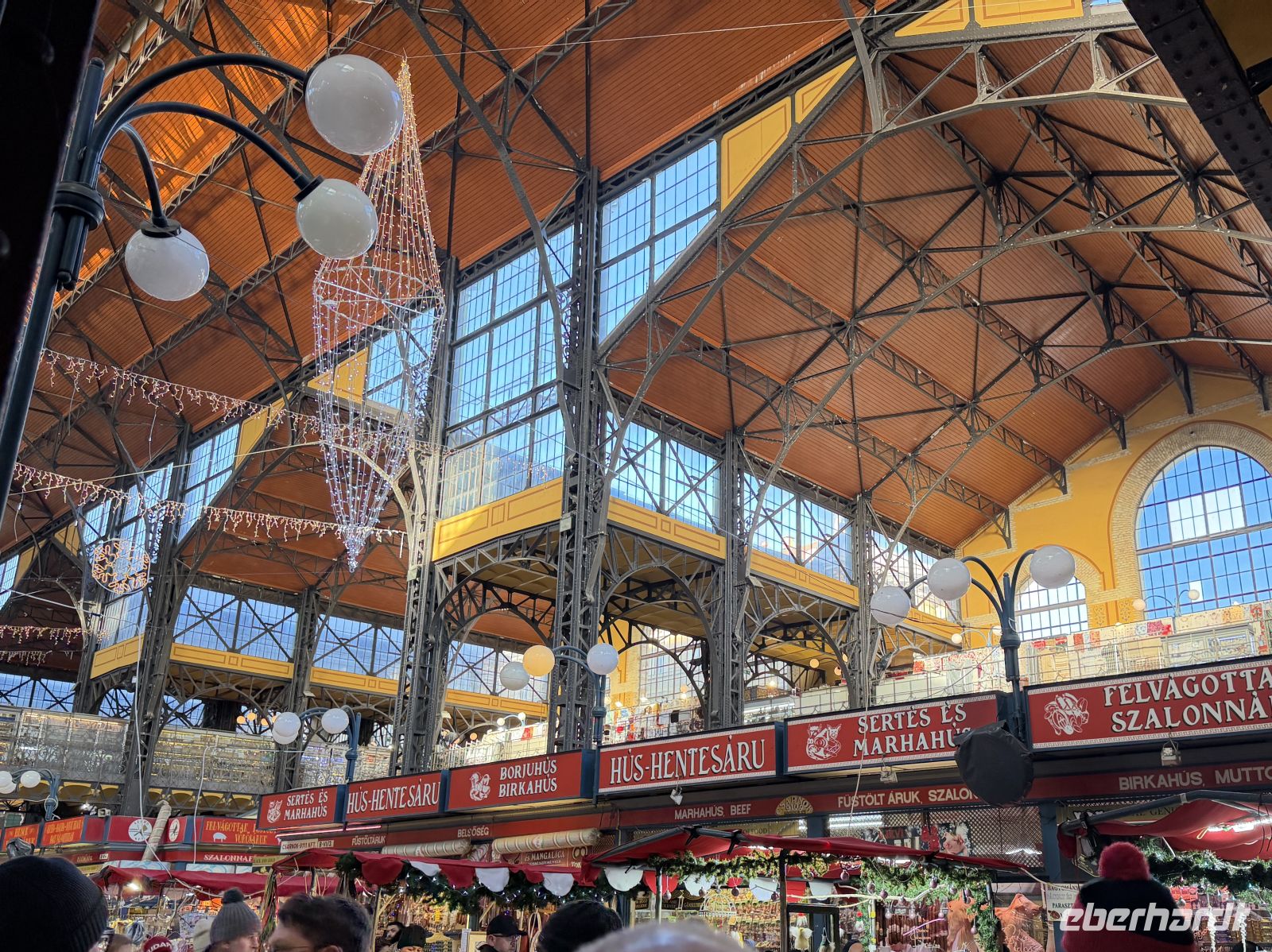 Blick in die Markthalle