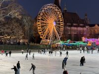Eisbahn hinter dem Heldenplatz