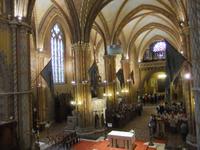 Blick von der Galerie der Matthiaskirche