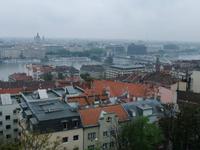 Blick von der Fischerbastei auf Budapest