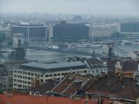 Blick von der Fischerbastei auf Budapest