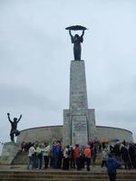 Am Freiheitsdenkmal auf dem Gellertberg