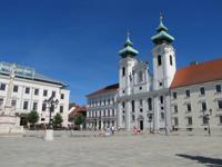 Radtour - Mosonmagyaróvar nach Györ (45 km) - Györ Stadtrundgang