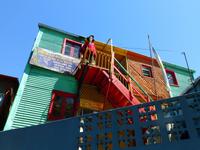 bunte Wellblechhäuser von La Boca