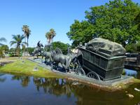 Prado-Park mit Postkutschen-Denkmal (La Diligencia)