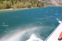 Schifffahrt auf dem Upper Waterton Lake