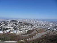 Ausblick auf San Francisco - von den Twin Peaks