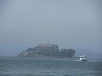 Alcatraz im Nebel