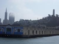 Die alten Piers der Stadt