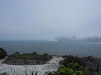 Blick auf San Francisco - von Alcatraz aus