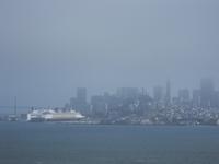 Blick auf San Francisco - von Alcatraz aus