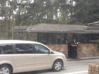 Einfahrt zum Pebble Beach