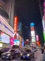 1. Tag - Ankunft in New York - Time Square