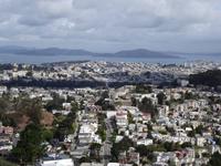 San Francisco - Blick von den Twin Peaks auf die Stadt