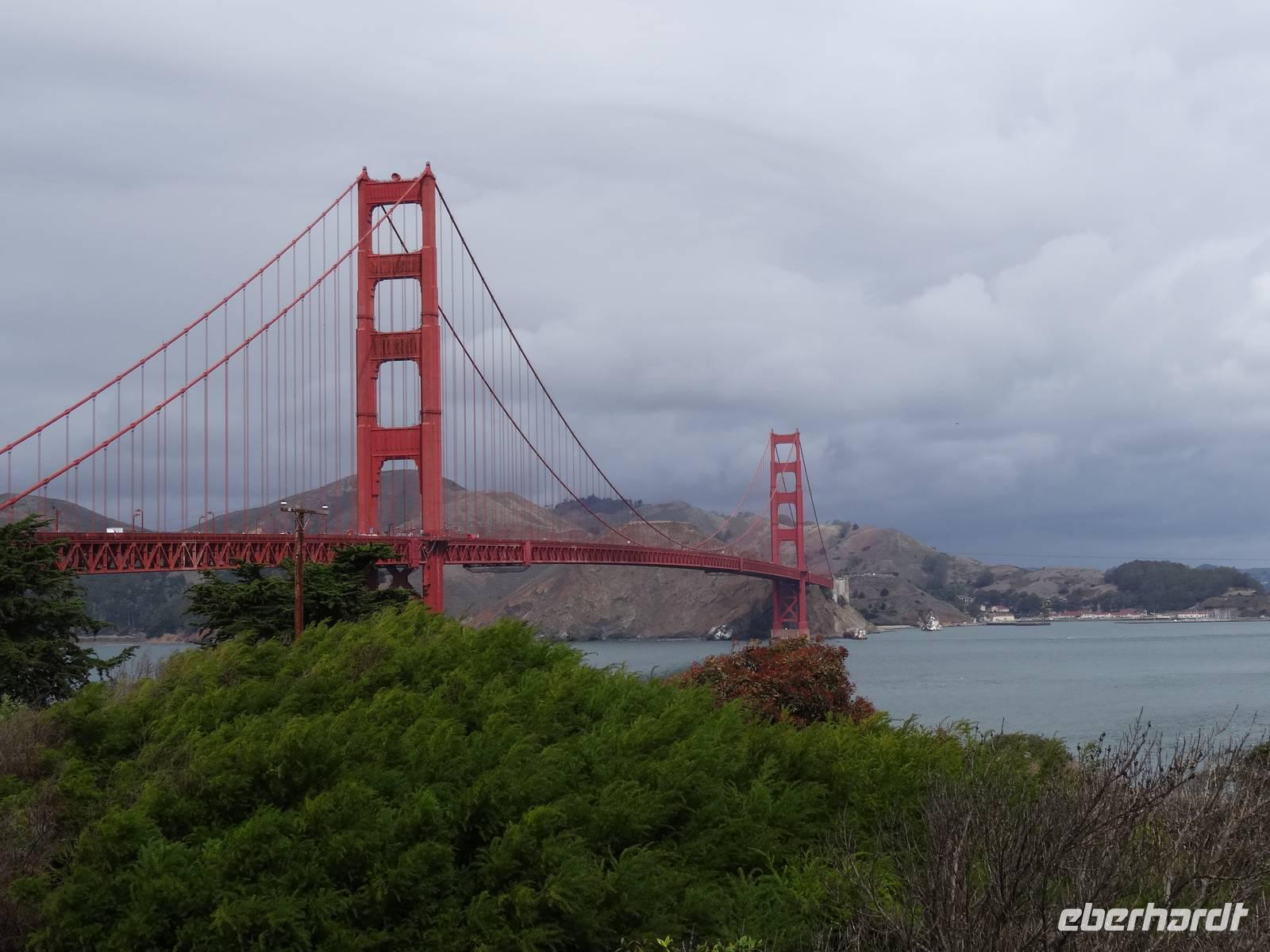 San Francisco - Blick auf die Golden Gate Bridge