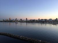 Sonnenaufgang über Long Beach