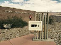 Death Valley - wir hatten 45 Grad Hitze...