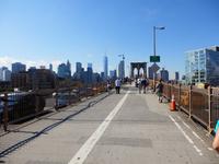 auf der Brooklyn Bridge
