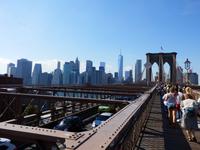 auf der Brooklyn Bridge