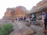 Aufstieg zum Delicate Arche