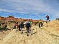 im Canyonland oberhalb des Lost Canyons