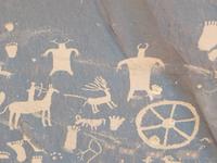 Petroglyphs im Canyonland