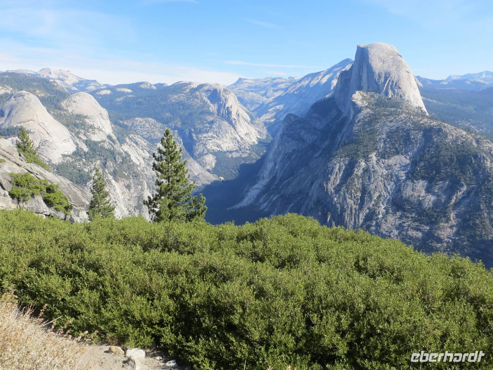 Half Dome vom Glacier Point