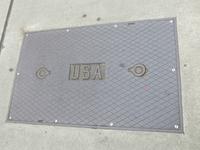 Kanalisationsdeckel in San Francisco