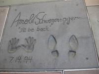 Hollywood - Hand- und Fußabdrücke vor dem Mann's Chinese Theatre