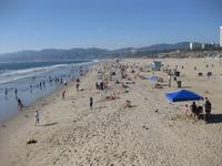 Der Strand von Santa Monica
