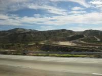 Fahrt in Richtung Calico