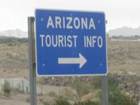 Gleich hinter Laughlin sind wir im Bundesstaat Arizona