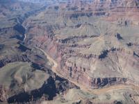 Flug über den Grand Canyon und den Colorado River
