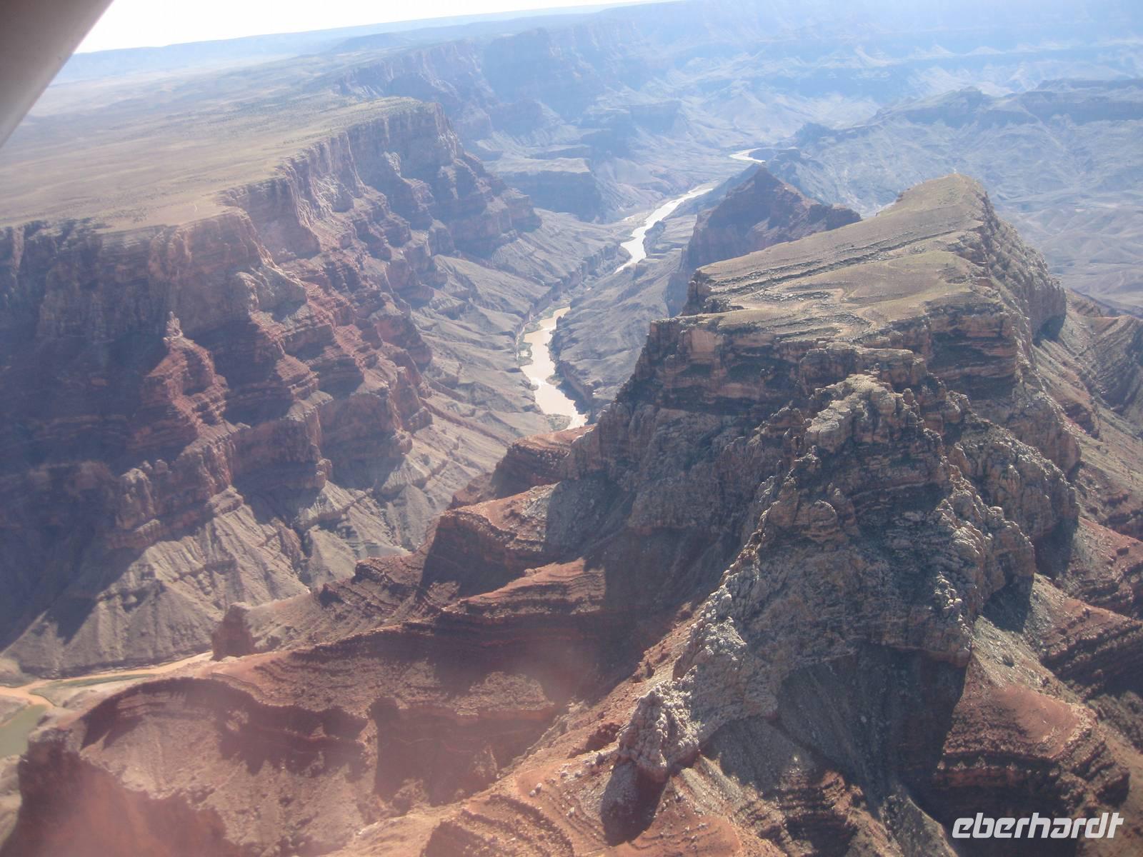 Flug über den Grand Canyon