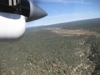 Rundflug über den Grand Canyon - Landeanflug