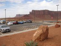 Monument Valley - Parkplatz am Visitor Center